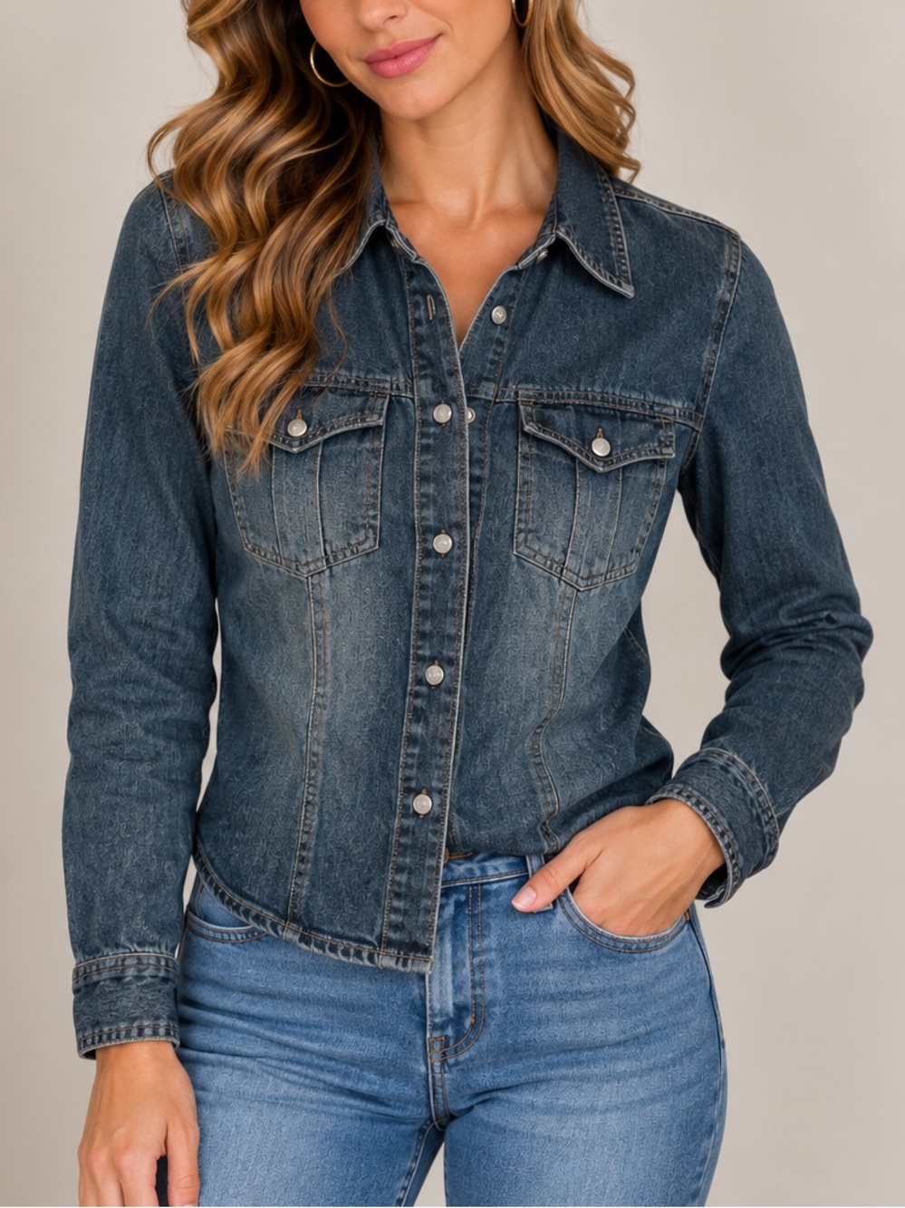 Arizona Thick Denim Shirt